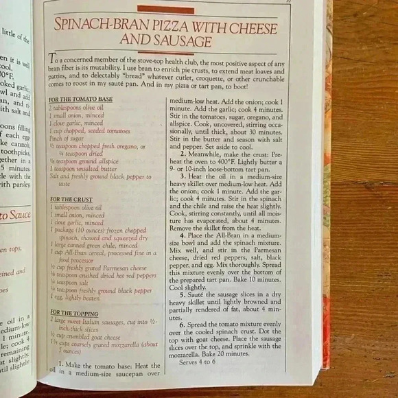 The Grains Cookbook  Bert Greene 1988 * NWOT* 2 for $35 - Picture 7 of 14